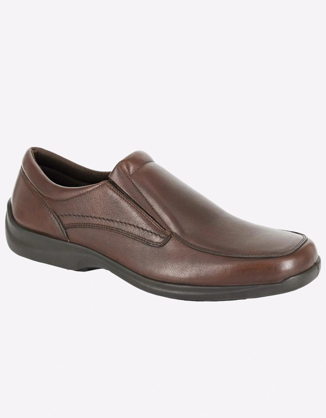 Imac Blayney Leather Mens Shoes Brown