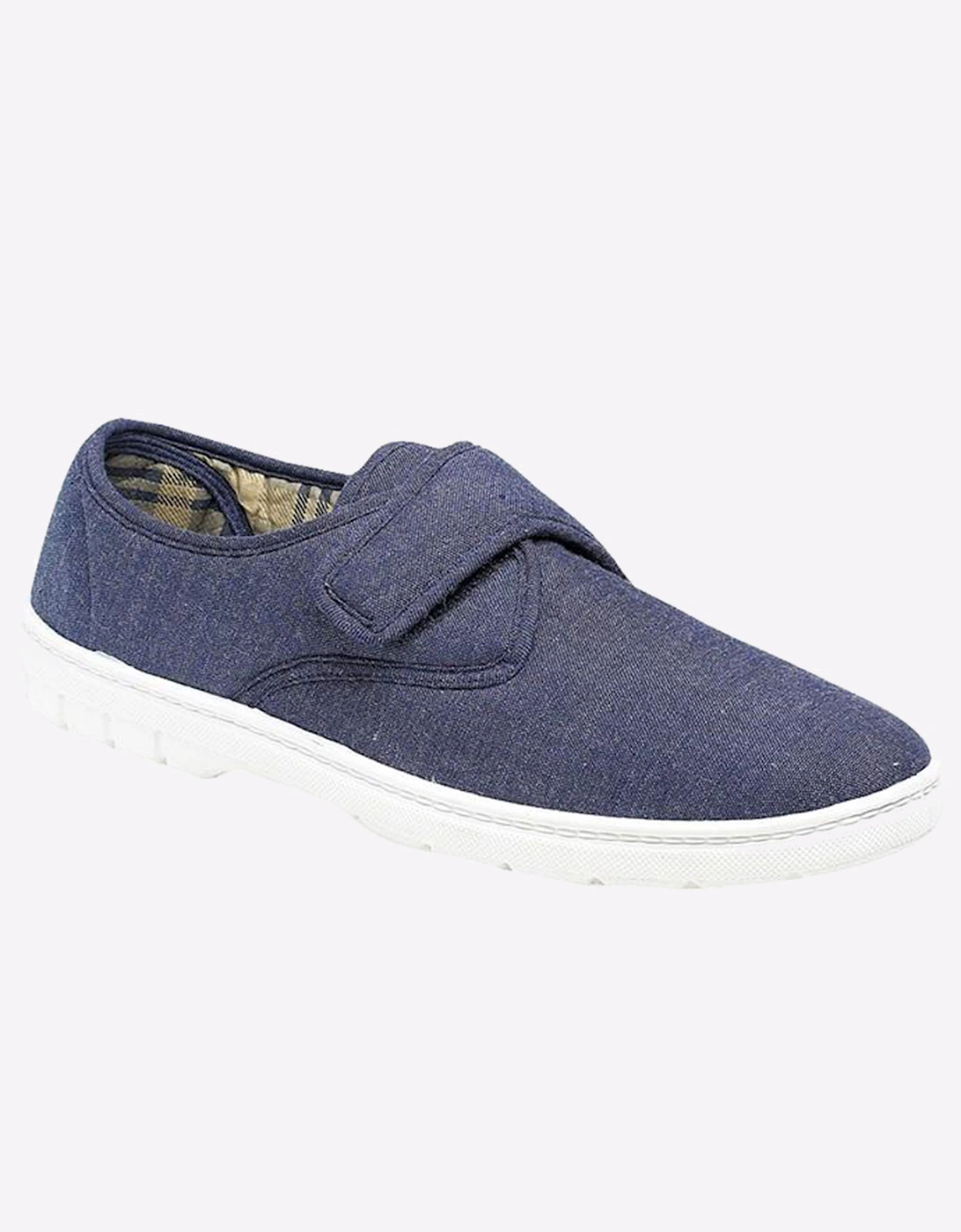 Scimitar Abingdon Casual Shoes Mens Navy Denim