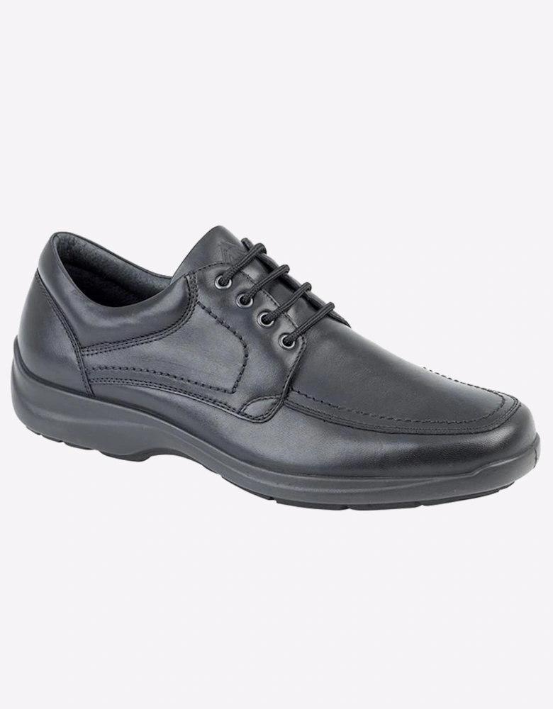 Imac Vale Leather Shoes Mens Black