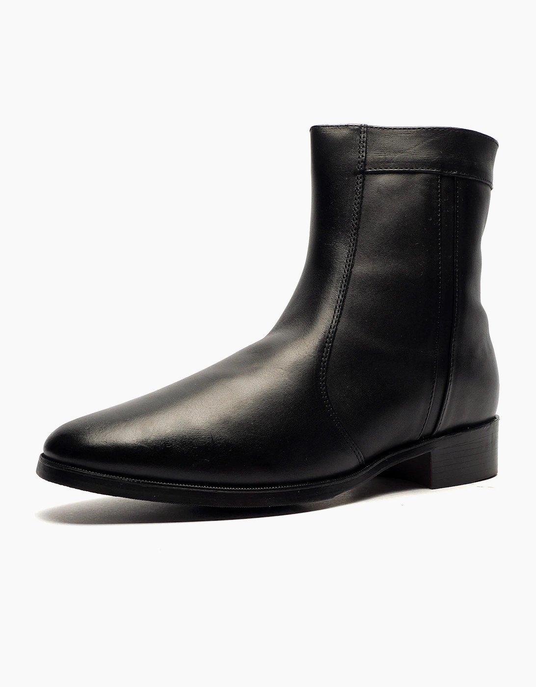 Scimitar Bedworth Zip Boots Mens Black