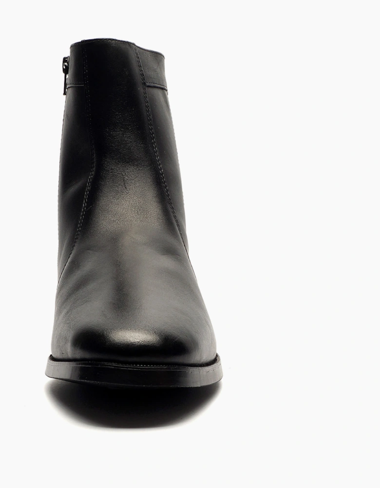 Scimitar Bedworth Zip Boots Mens Black