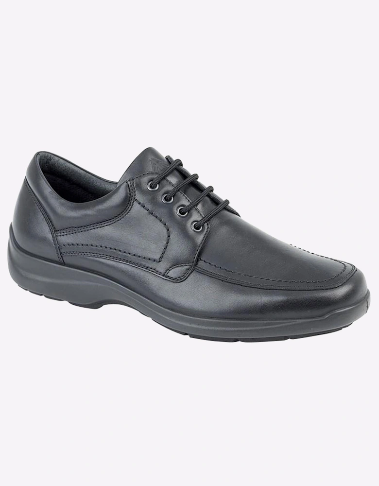 Imac Vale Leather Shoes Mens Black