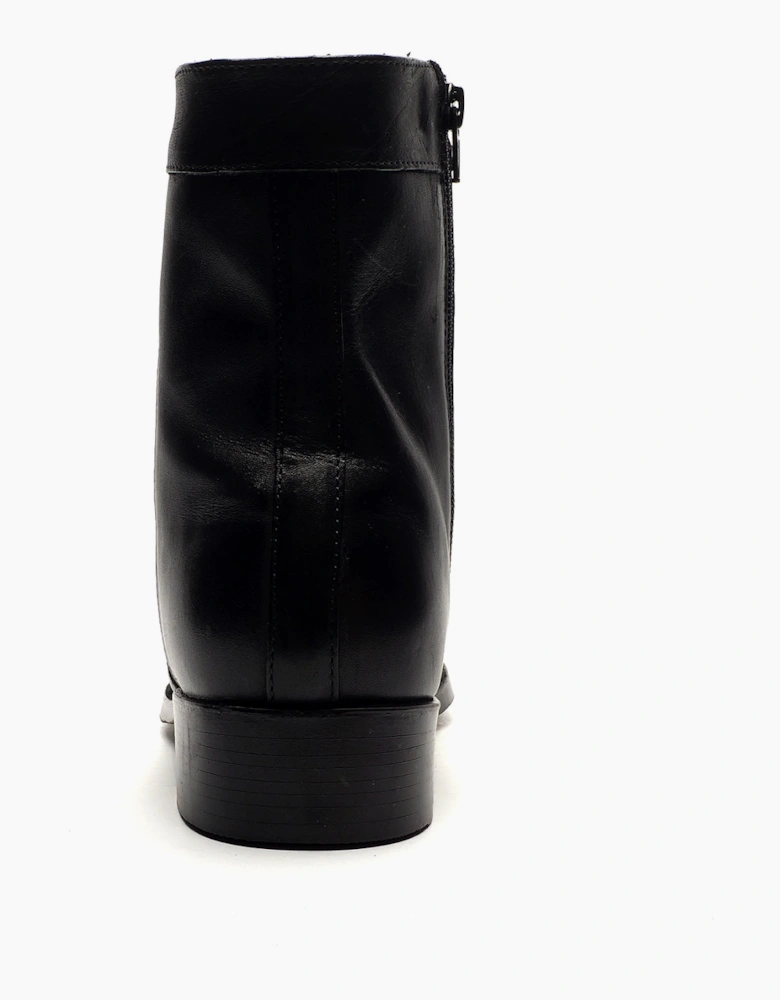 Scimitar Bedworth Zip Boots Mens Black