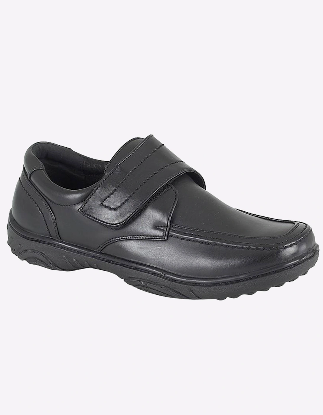Scimitar Loughton Touch Fastening Casual Shoes Black
