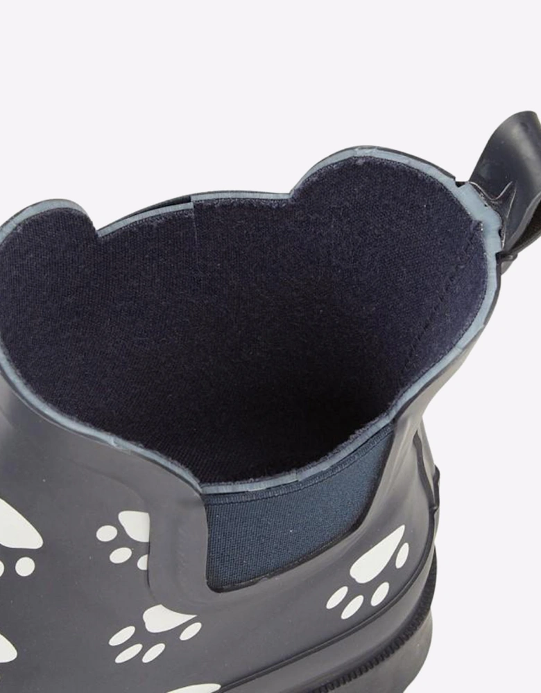 Stormwells Breeze Womens Navy Blue/Paw Print