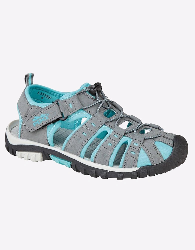 PDQ Romper Sports Sandals Womens Grey/Mint