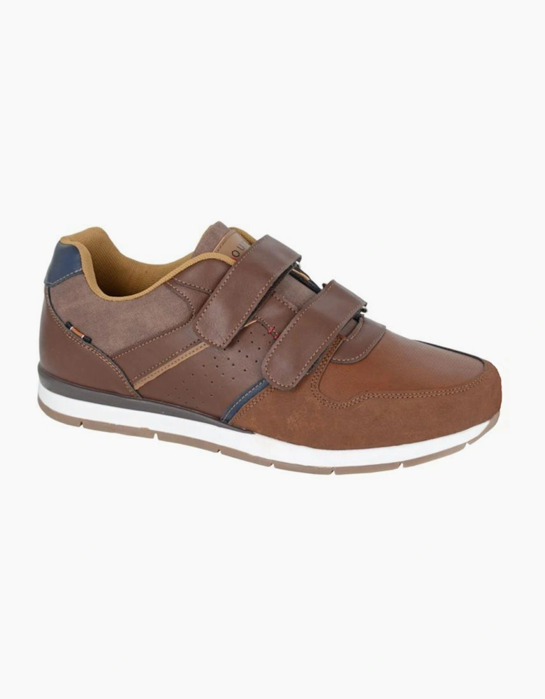 R21 Original Verona Mens Trainers Brown / Tan / Navy
