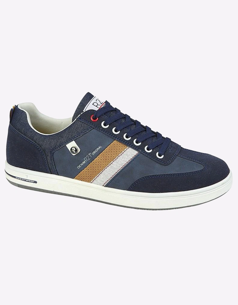 R21 Original Swift Memory Foam Mens Trainers Navy