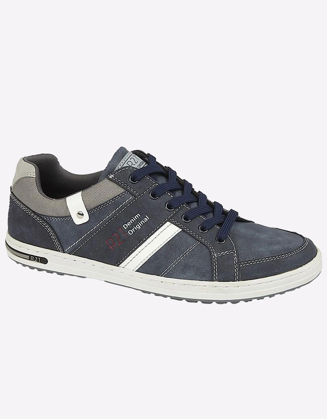 R21 Original Santa Fe Mens Trainers Navy