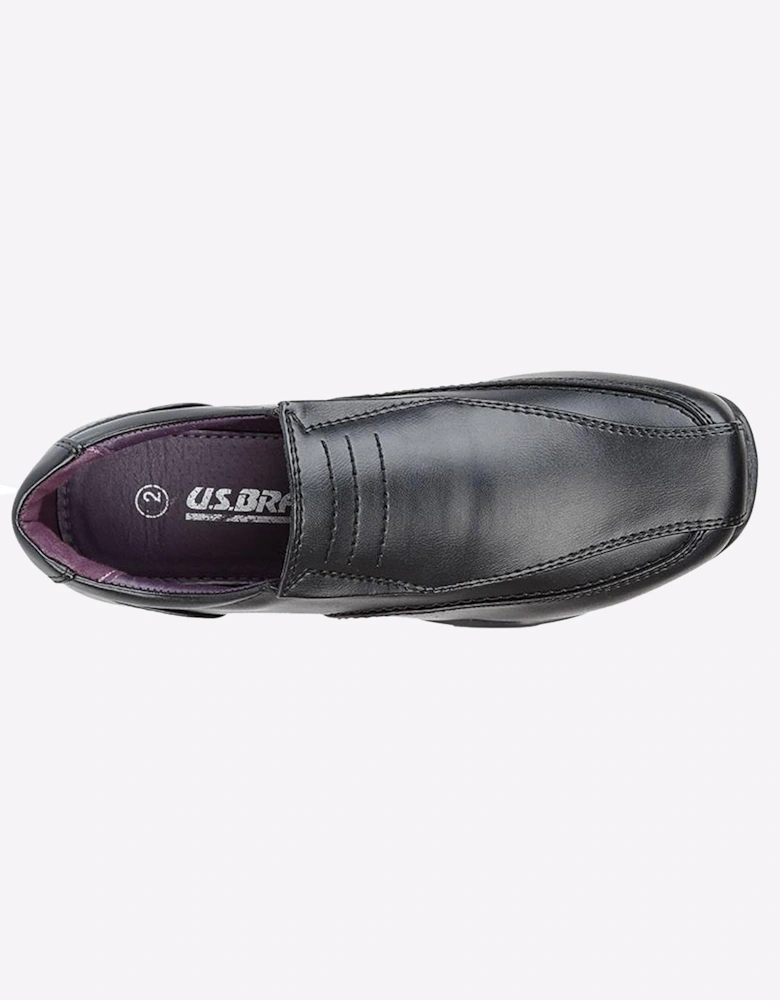 US Brass U.S. Brass Sewell Shoes Mens Black