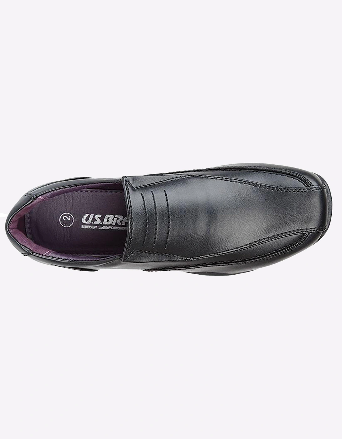 US Brass U.S. Brass Sewell Shoes Mens Black