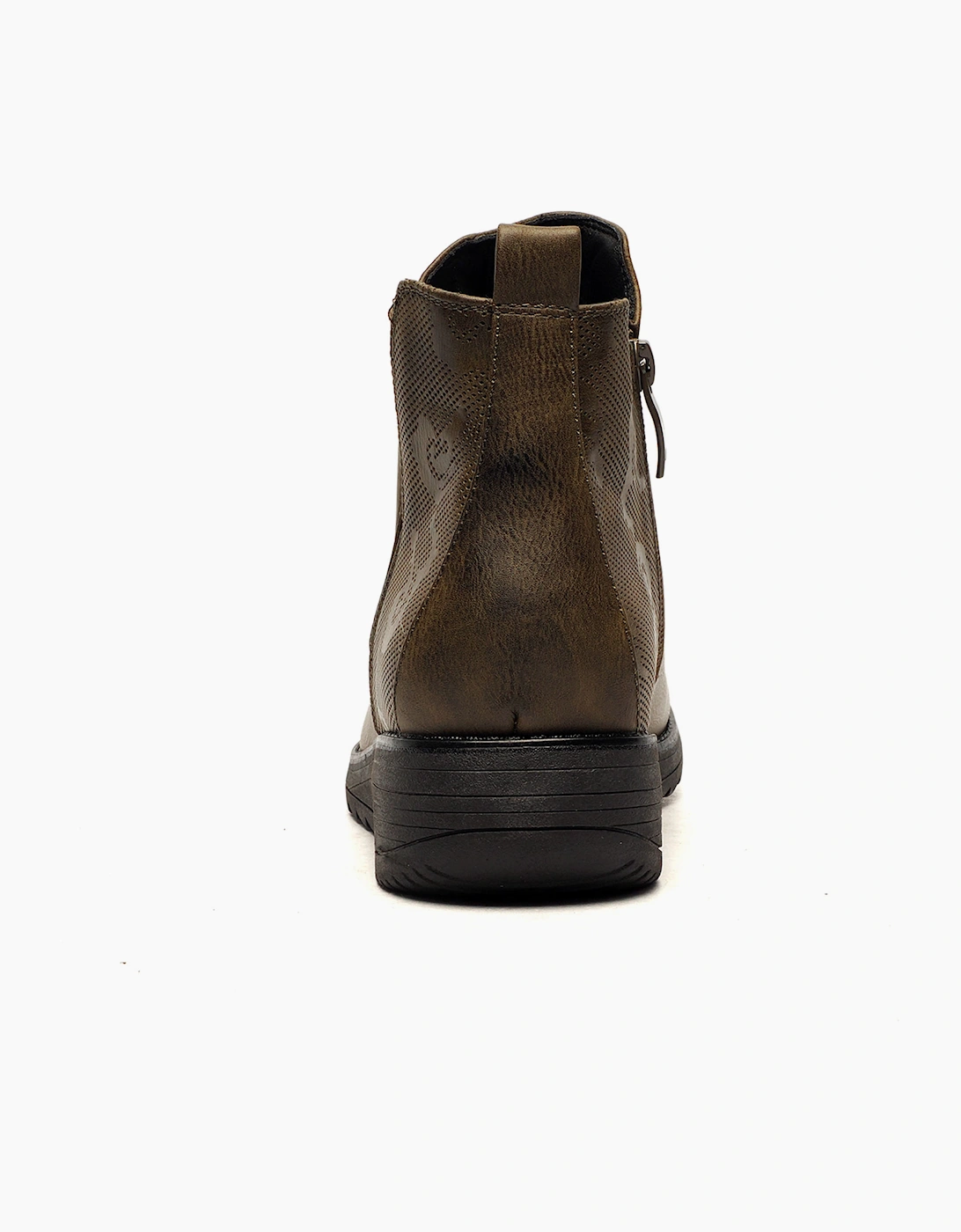 Cipriata Debora Memory Foam Ankle Boot Womens Olive