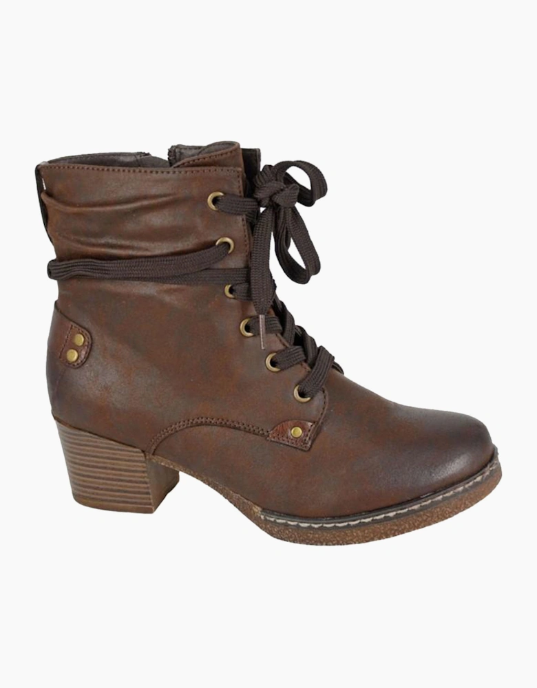Cipriata Aleandra Womens Ankle Boots Dark Brown