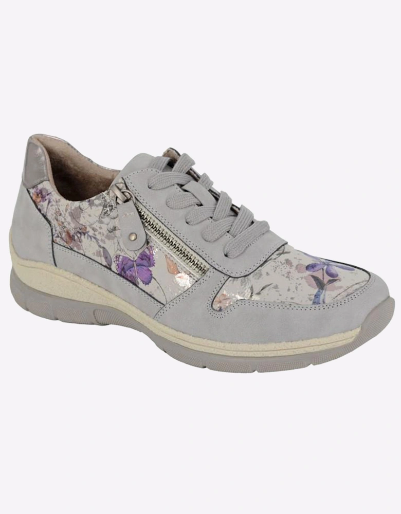 Cipriata Clita Memory Foam Womens Shoes Grey/Floral