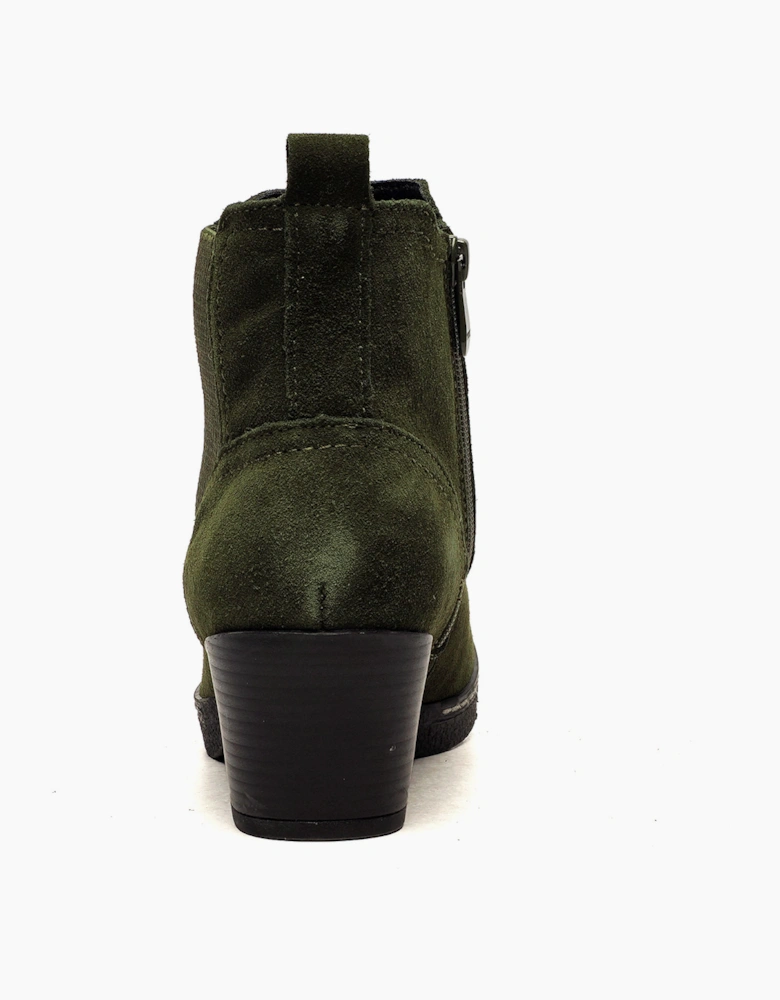 Cipriata Alessina Womens Ankle Boots Khaki