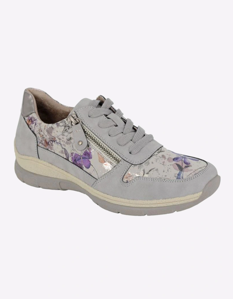 Cipriata Clita Memory Foam Womens Shoes Grey/Floral