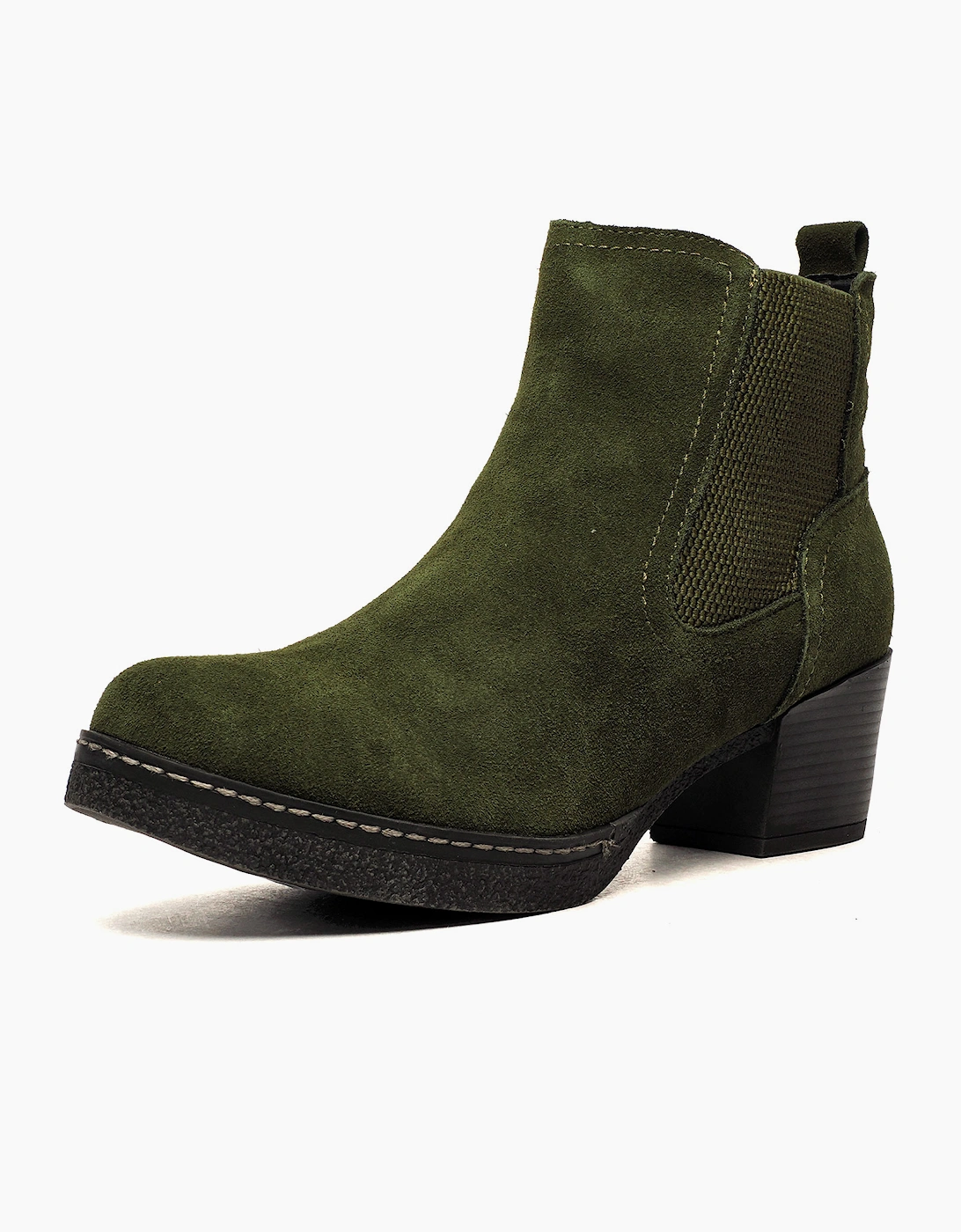 Cipriata Alessina Womens Ankle Boots Khaki