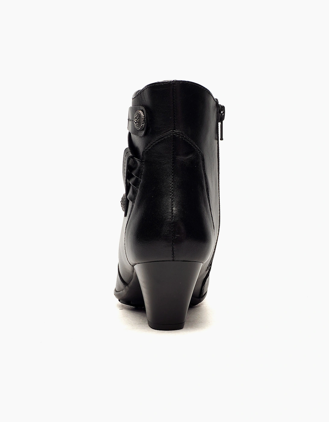 Cipriata Claretta Memory Foam Womens Ankle Boots Black