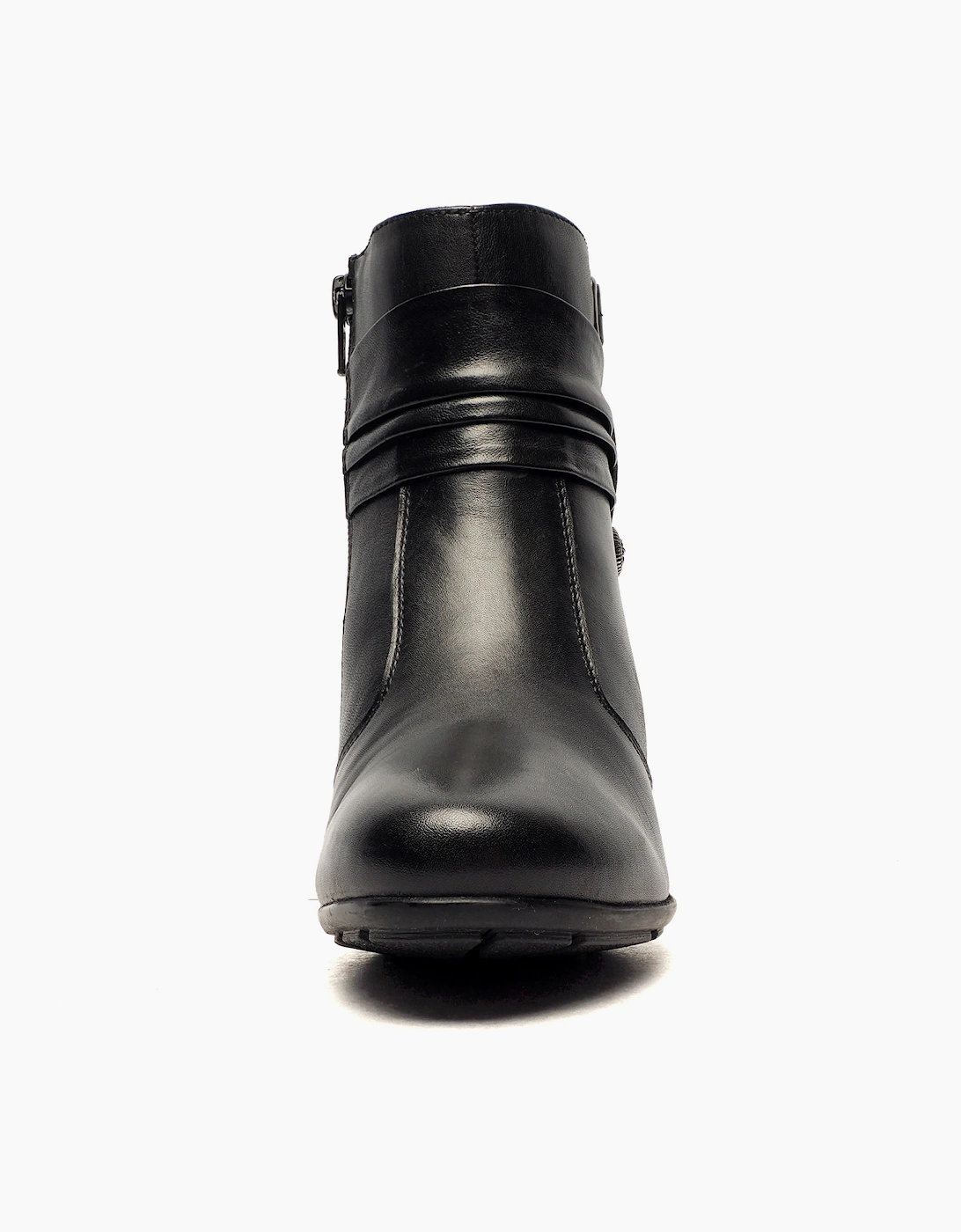 Cipriata Claretta Memory Foam Womens Ankle Boots Black