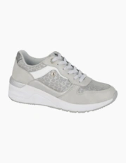 Silver/White/Animal Print
