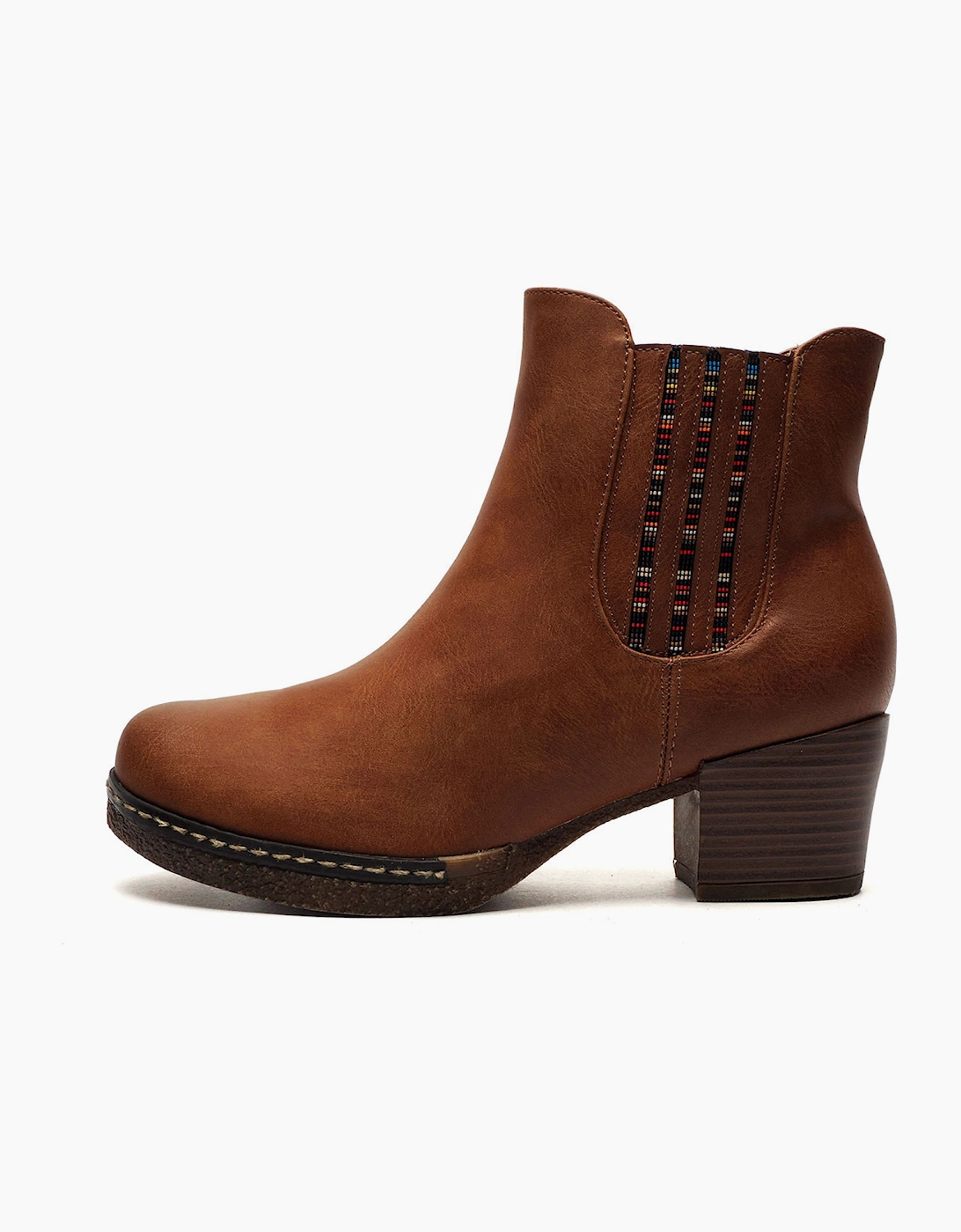Cipriata Annella Womens Ankle Boots Tan