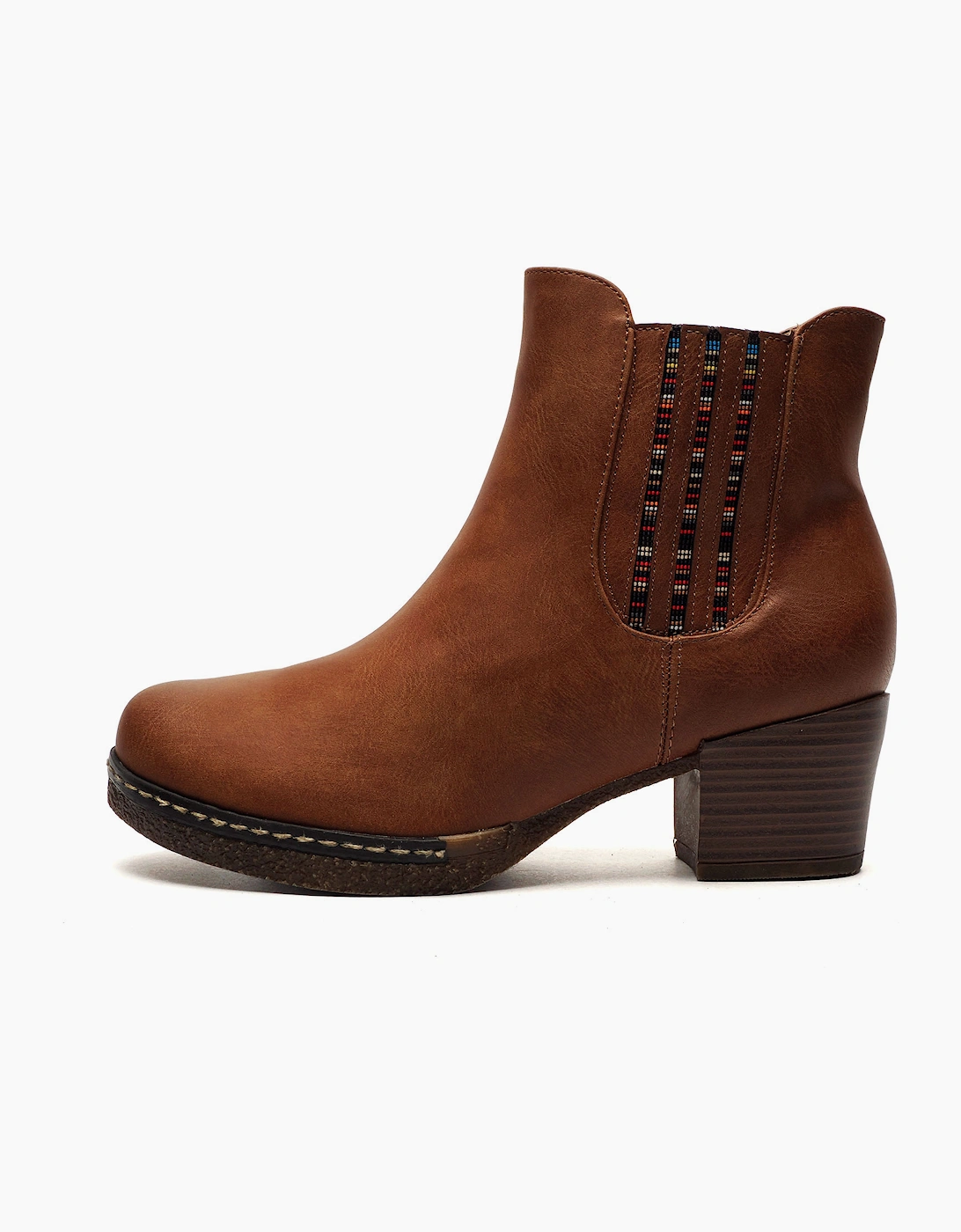 Cipriata Annella Womens Ankle Boots Tan