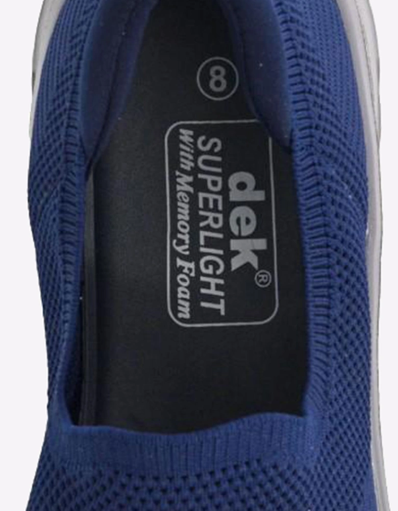 Dek Harlan Memory Foam Mens Navy