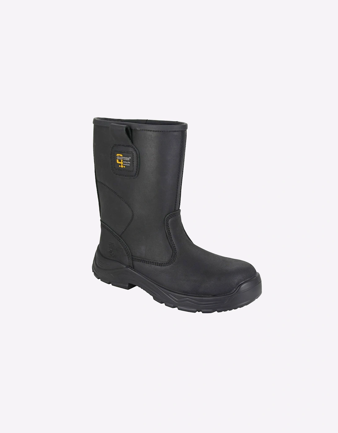 Grafters Miller Safety Rigger Boot Waterproof Mens Black