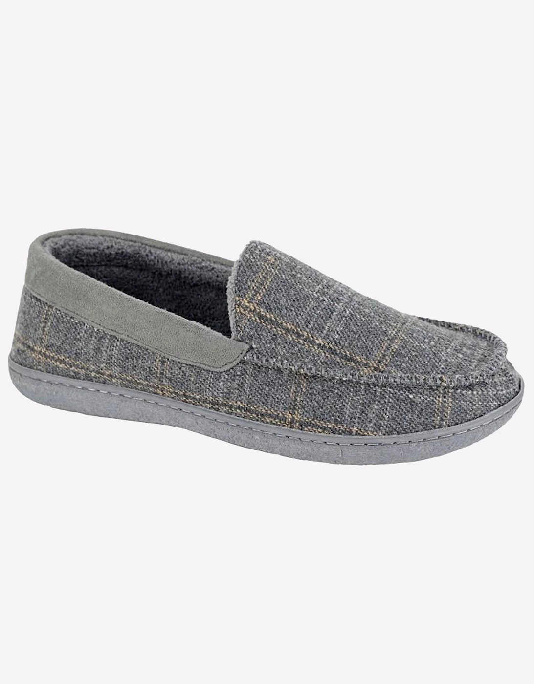 Zedzzz Neville Moccasin Mens Grey