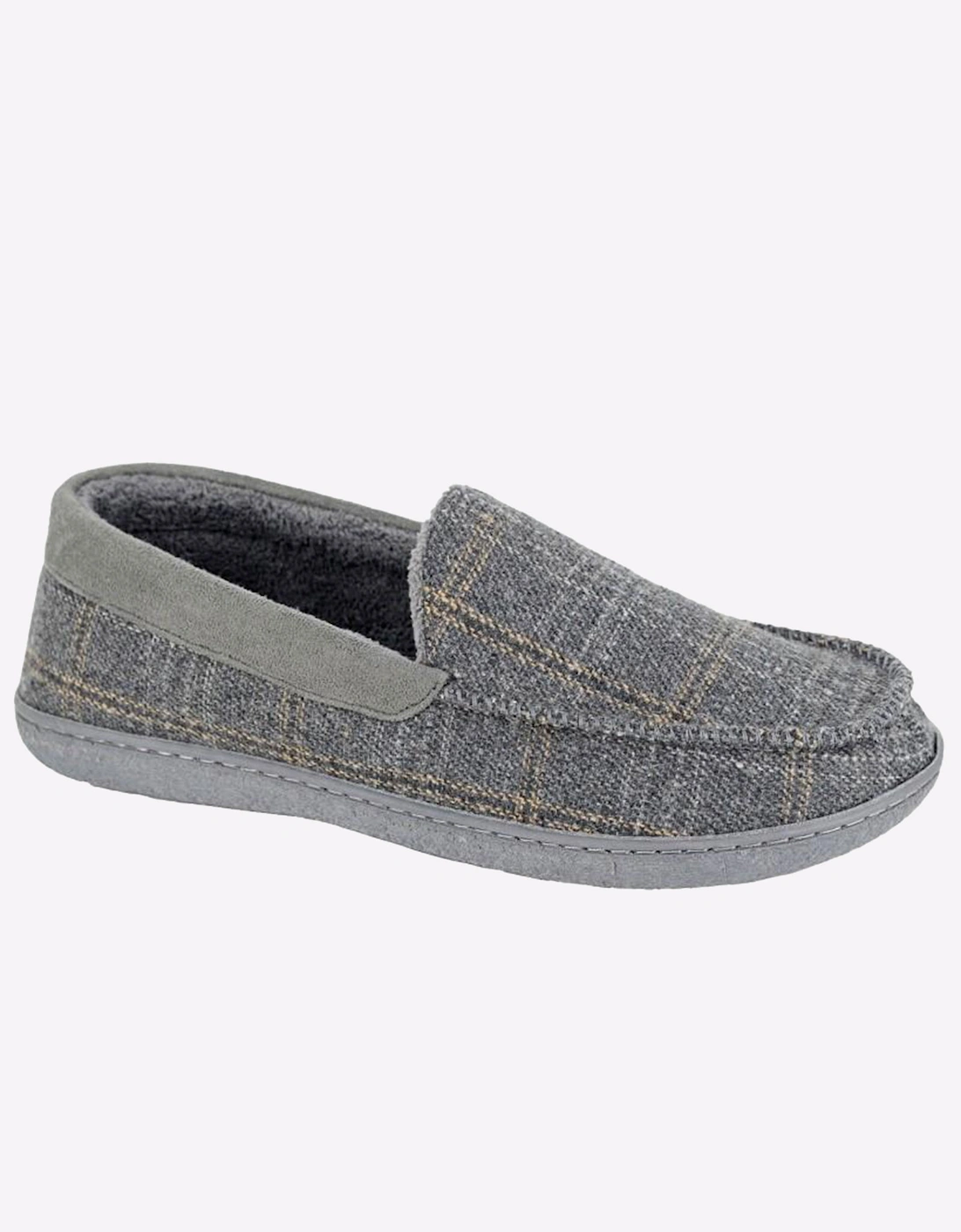 Zedzzz Neville Moccasin Mens Grey