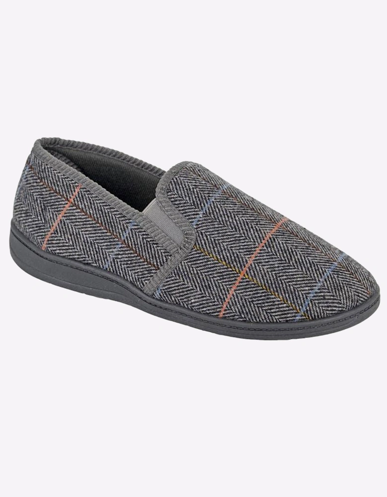Zedzzz Kenny Mens Slippers Grey