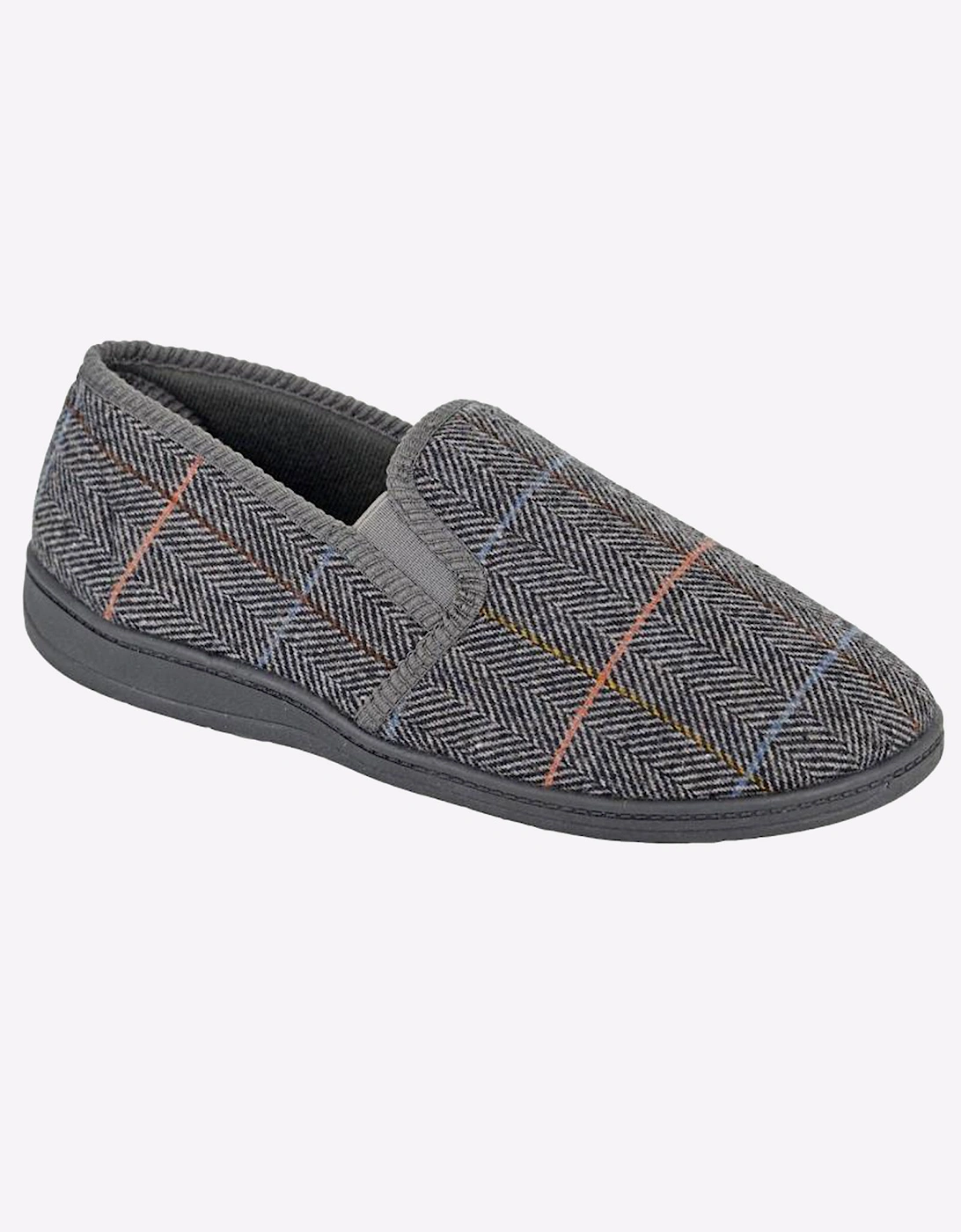 Zedzzz Kenny Mens Slippers Grey