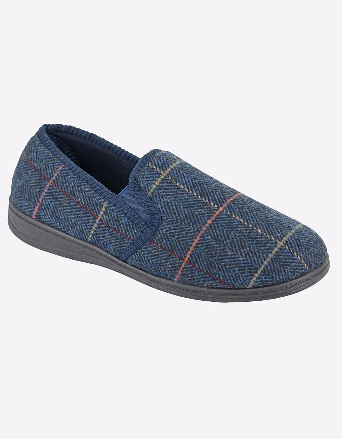 Zedzzz Kenny Mens Slippers Navy