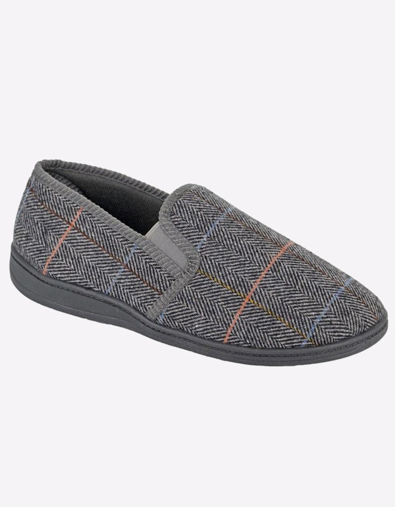 Zedzzz Kenny Mens Slippers Grey