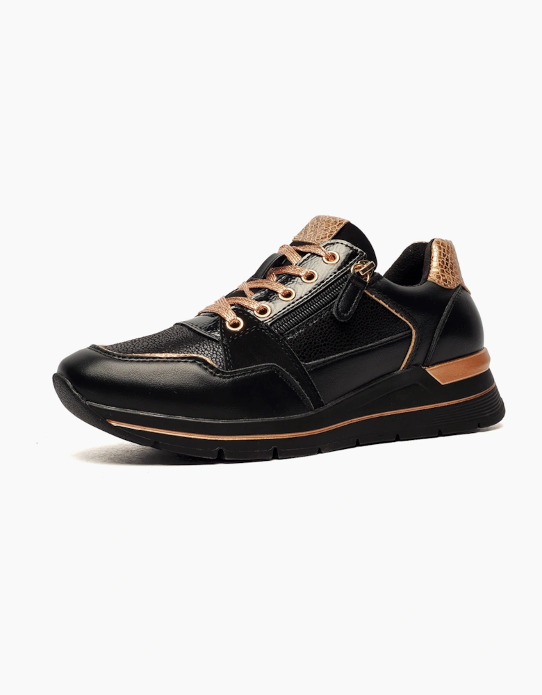 Cipriata Clelia Womens Trainers Black / Gold