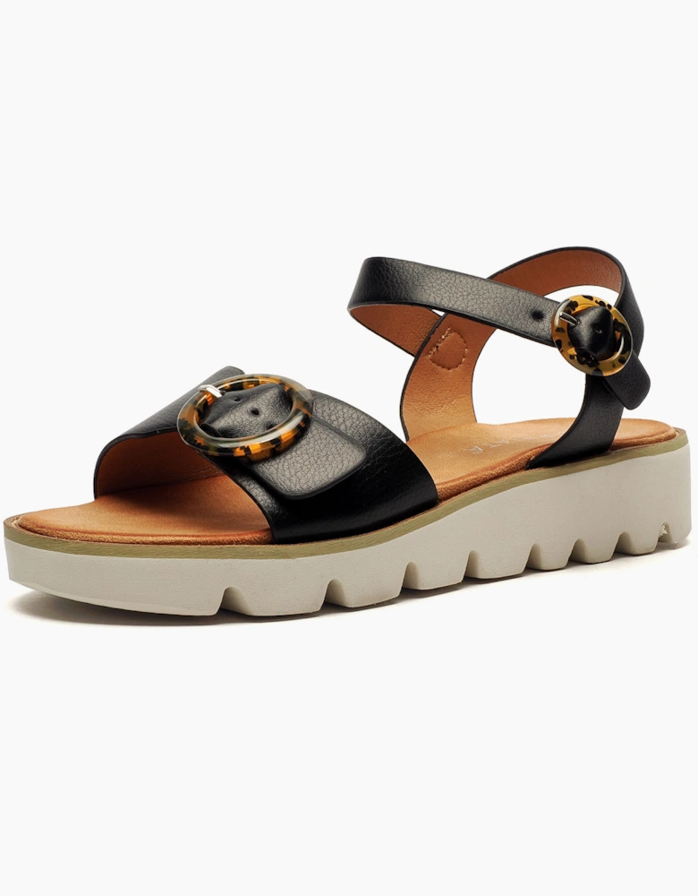 Cipriata Mimi Halter Womens Sandals Black