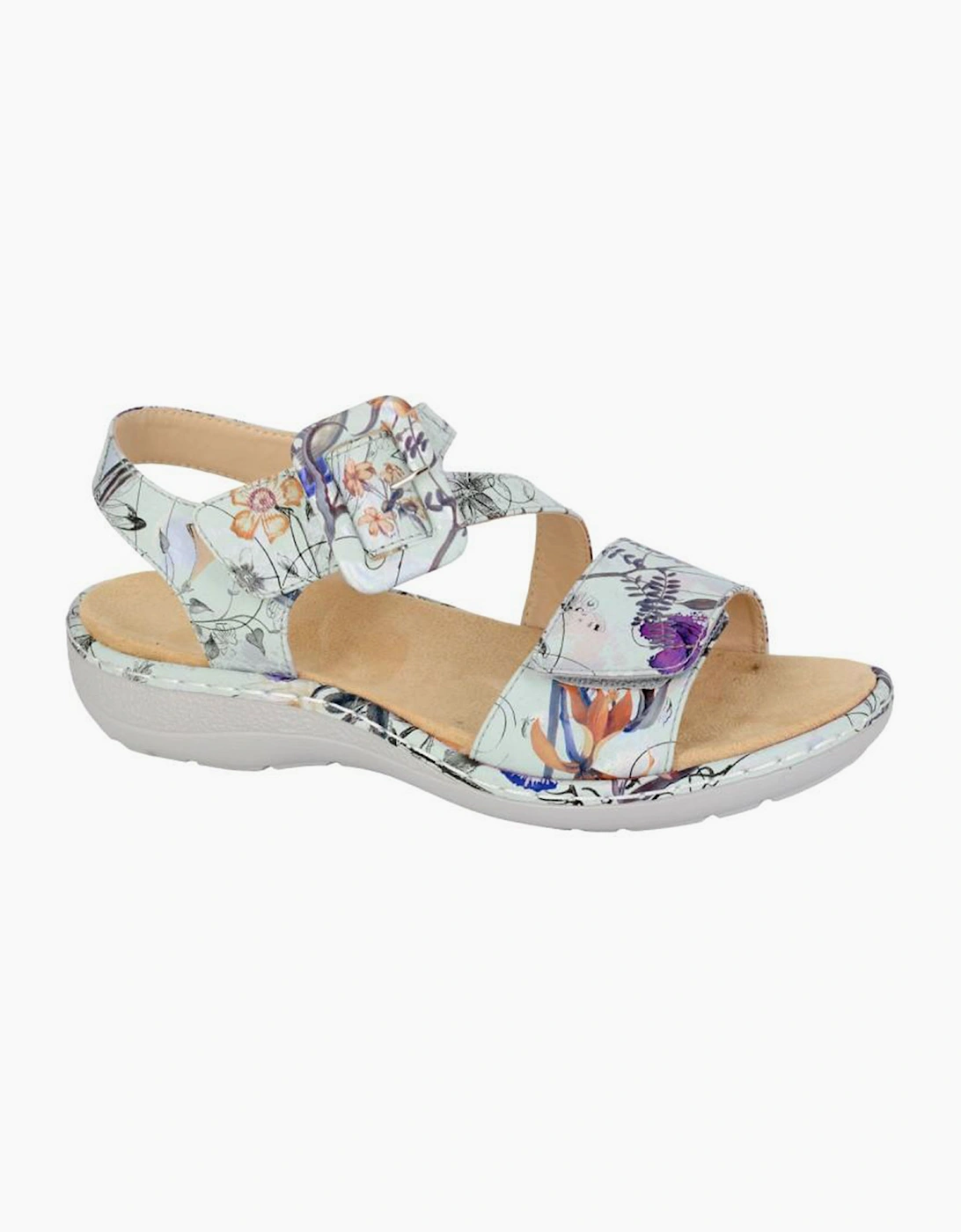 Cipriata Ciretta Womens Sandals Silver Floral