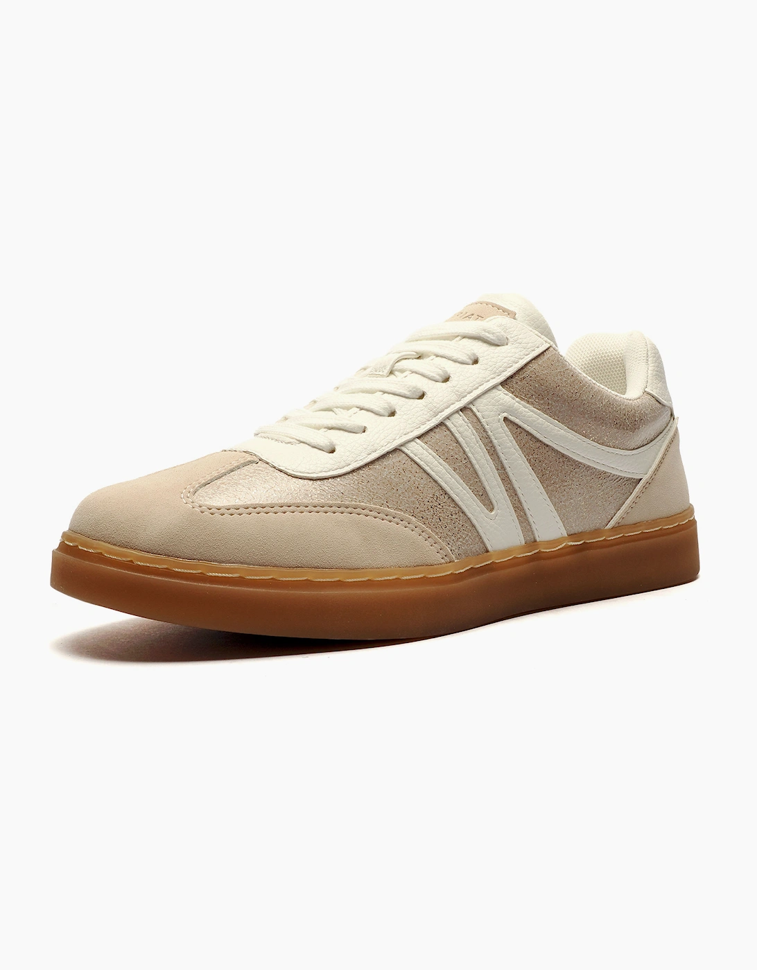 Cipriata Reda Womens Trainers Gold