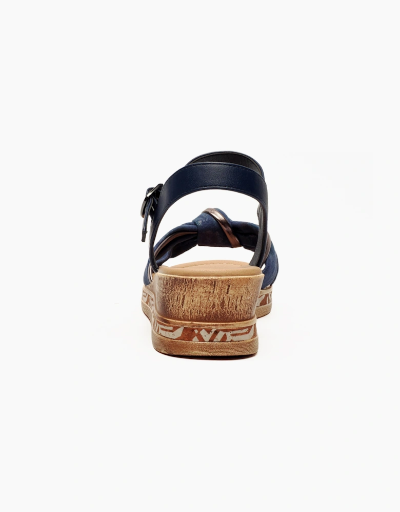 Cipriata Sarina Womens Sandals Navy