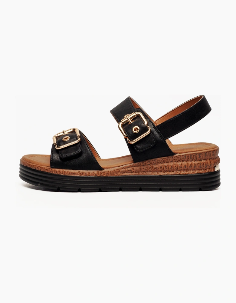 Cipriata Milia Womens Sandals Black