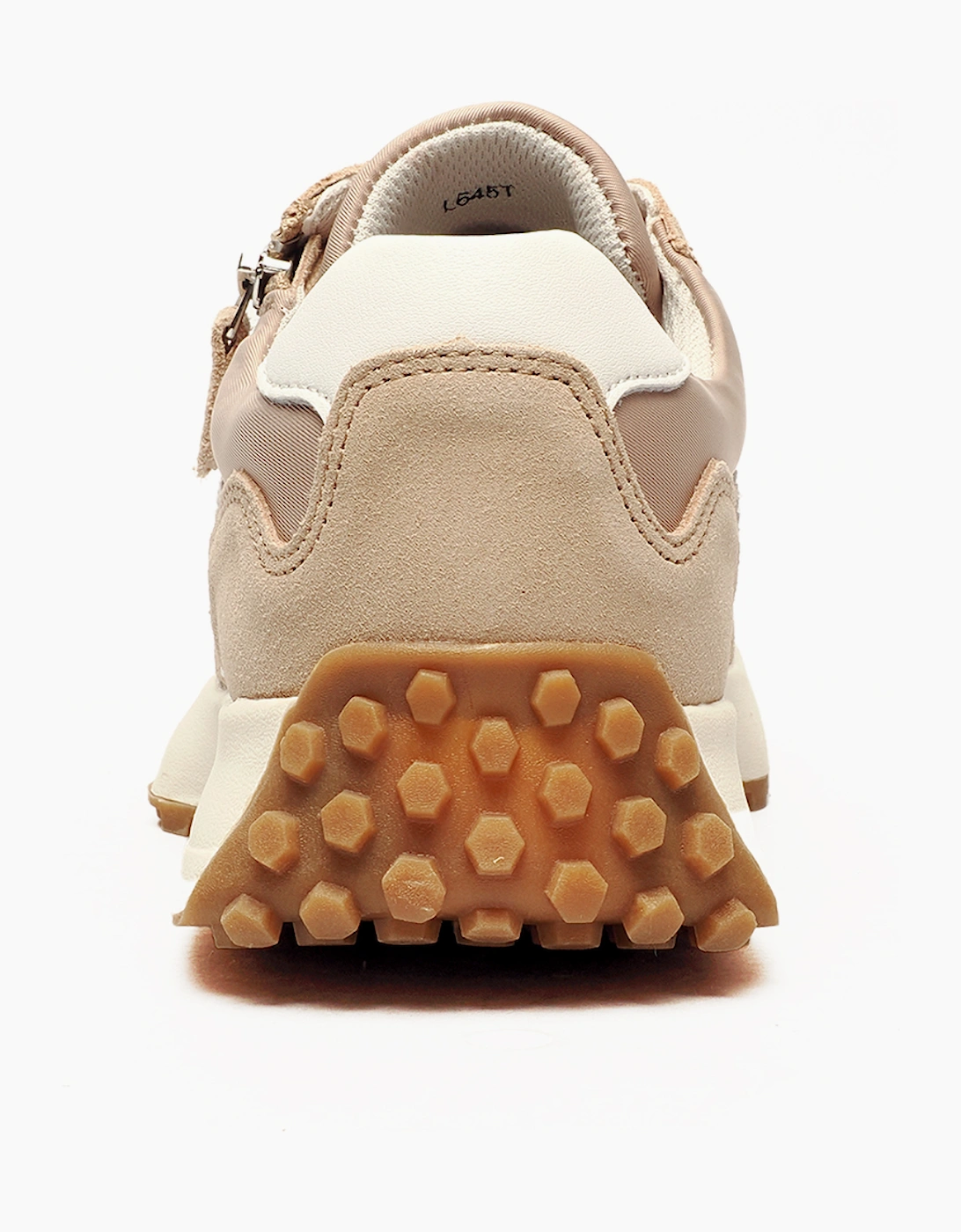 Cipriata Ferrara Memory Foam Womens Trainers Beige