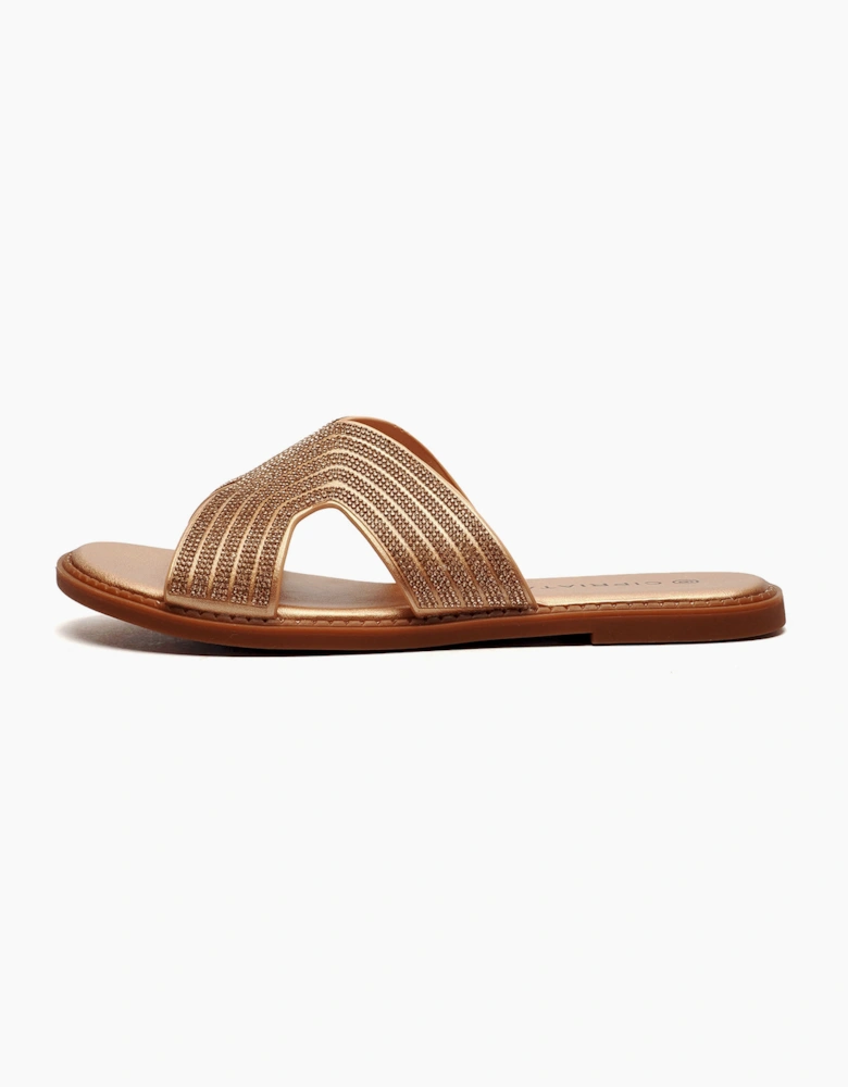 Cipriata Celina Womens Sandals Gold