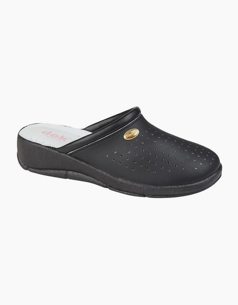 Dek Isla Womens Clog Black