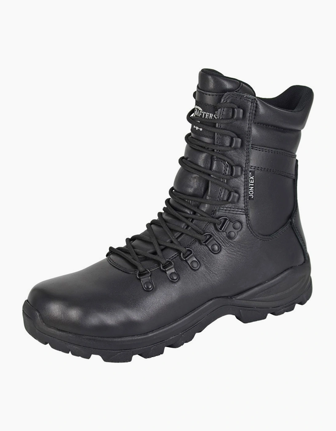 Grafters Commander Mens Waterproof Combat Boots Black