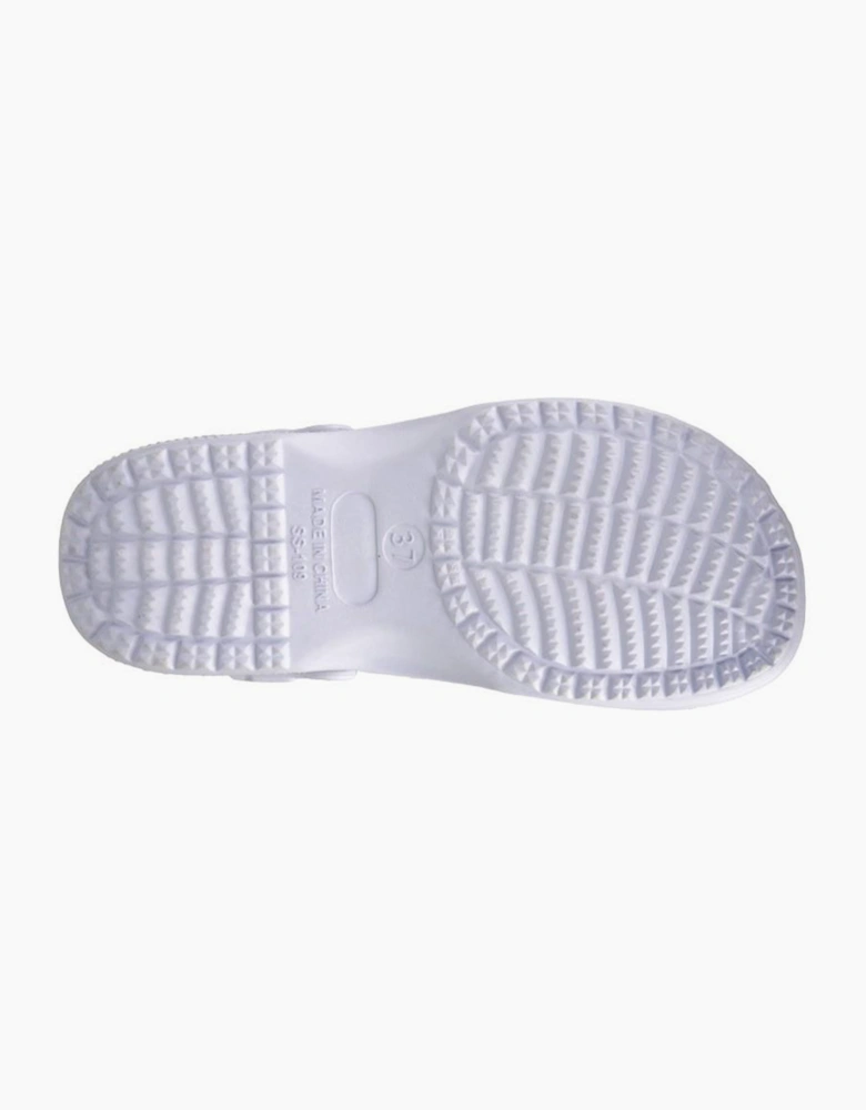 Dek Swing Bar Womens Clogs White