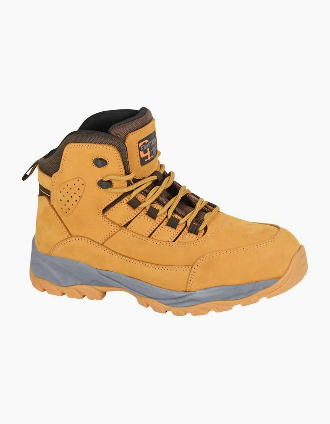 Grafters Longthorn Mens Safety Boot Tan