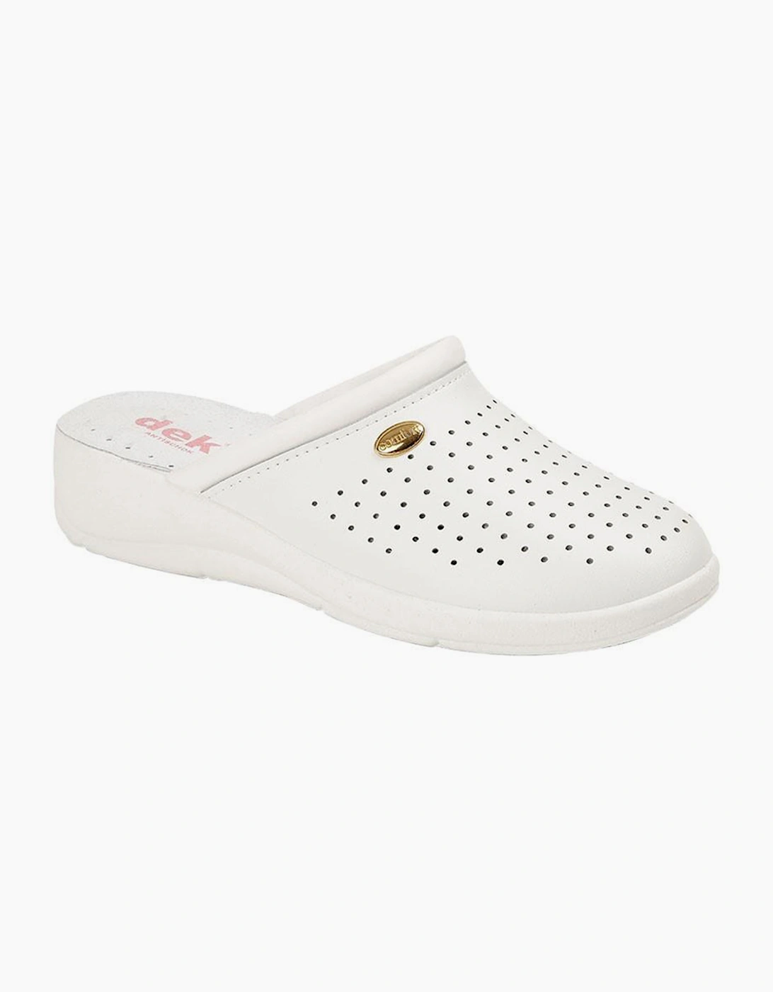 Dek Isla Womens Clogs White
