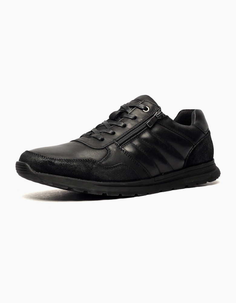 R21 Original Madrid Leather Mens Shoes Black