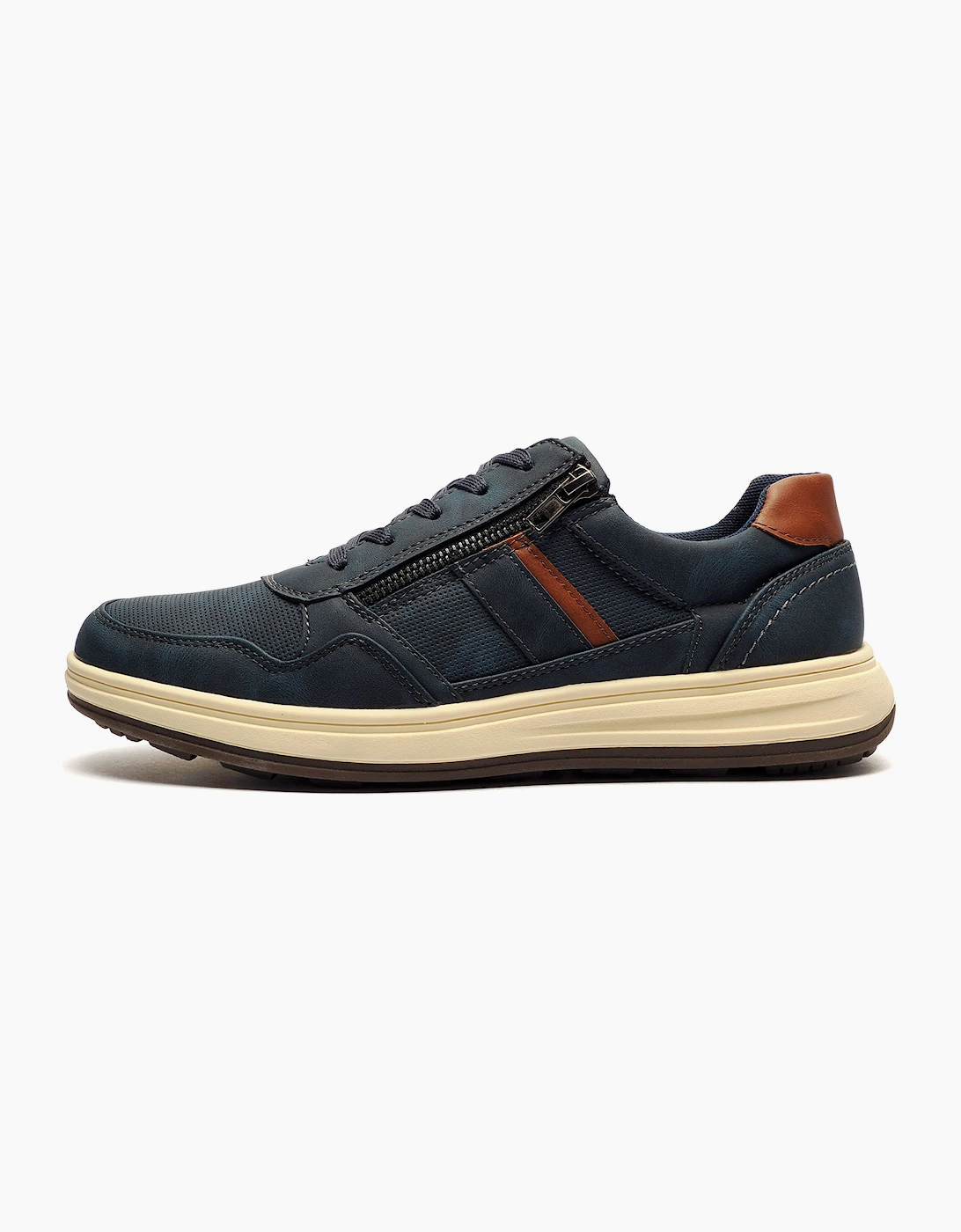 Scimitar Ormond Mens Trainers Navy