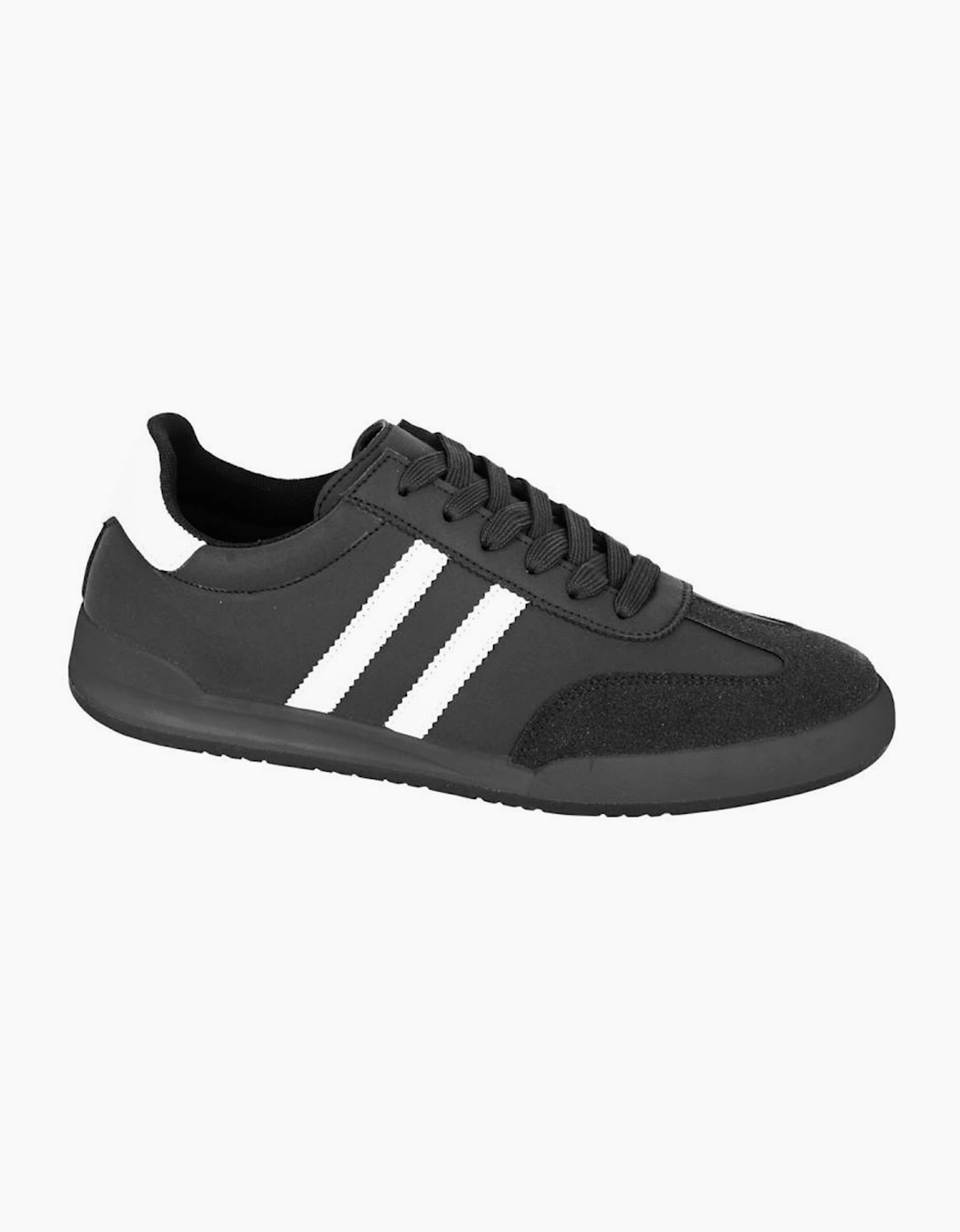 Dek Kite Retro Mens Trainers Black / White